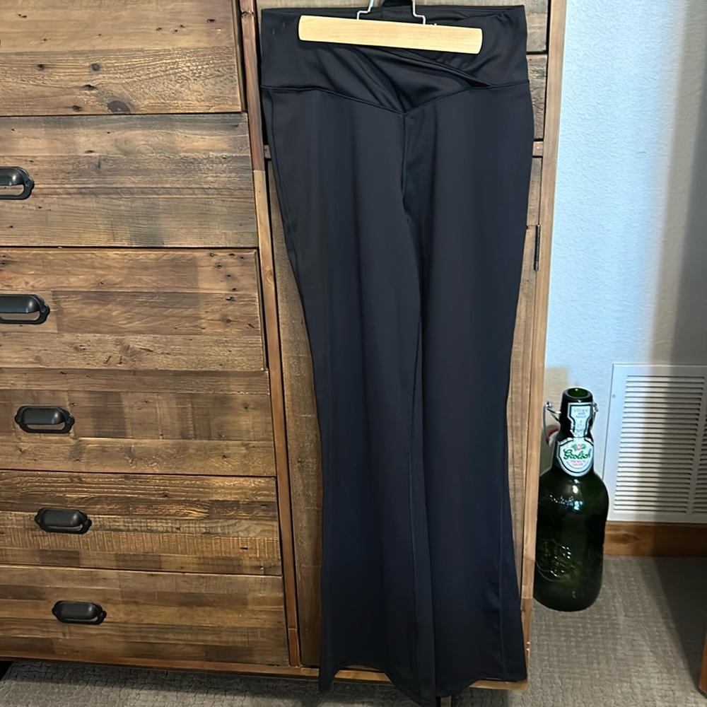 Boot cut flare low waist leggings